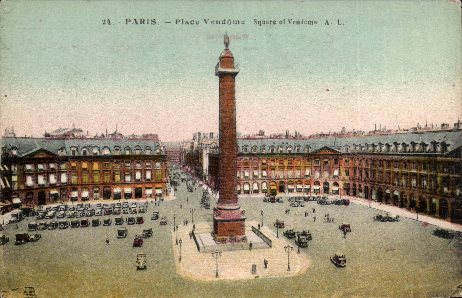 Paris CPA Places Vendome