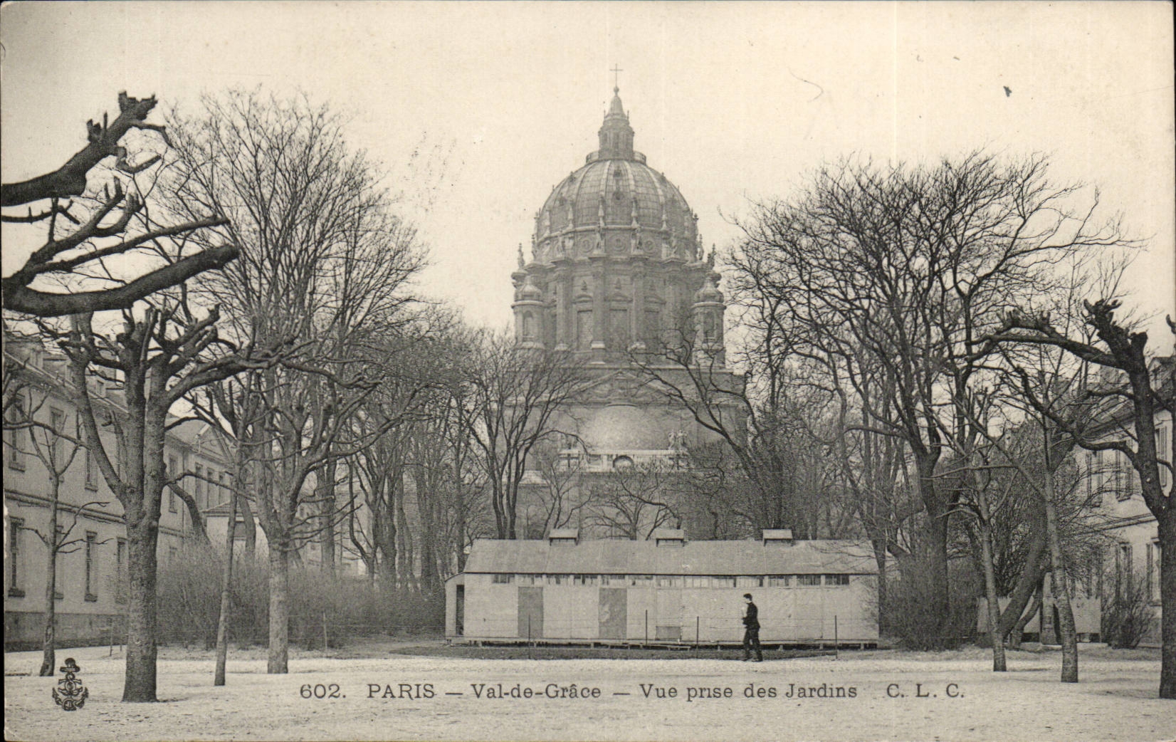 Paris CPA Valley of Grace Seen from of the gardens