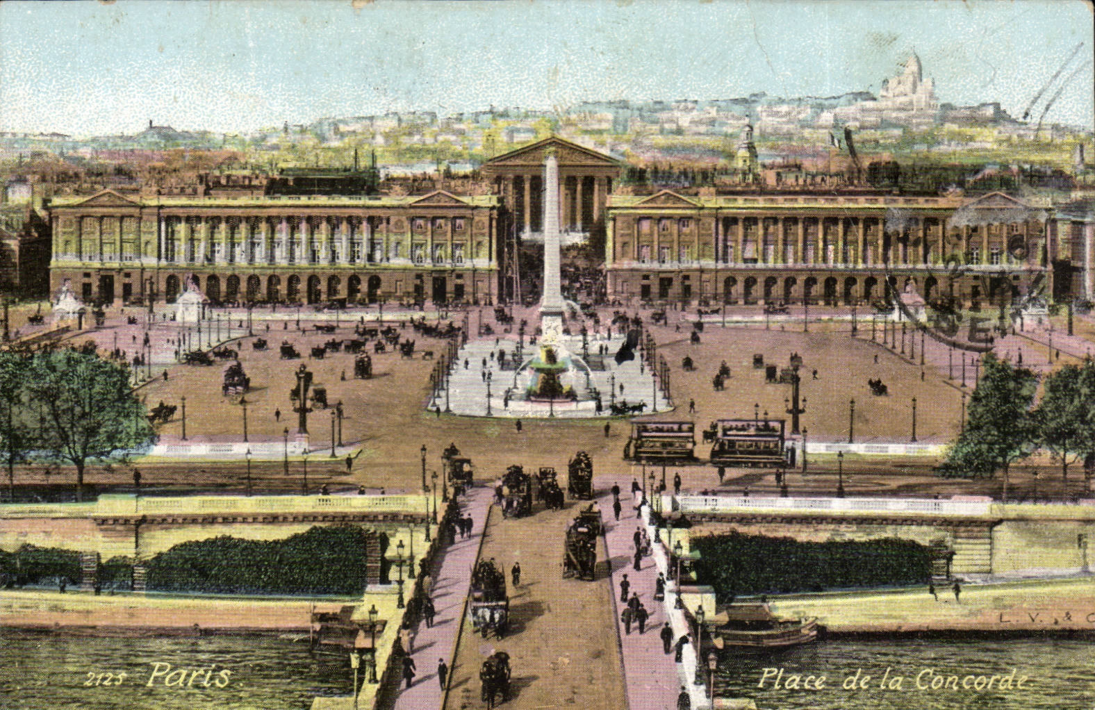 Paris CPA Places harmony