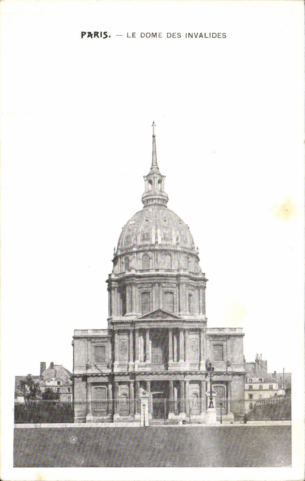 Paris CPA Dome of Invalides
