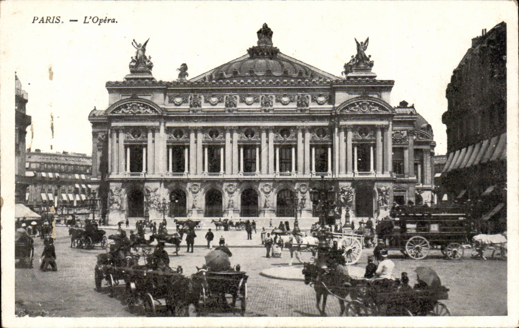 Paris CPA L'opera