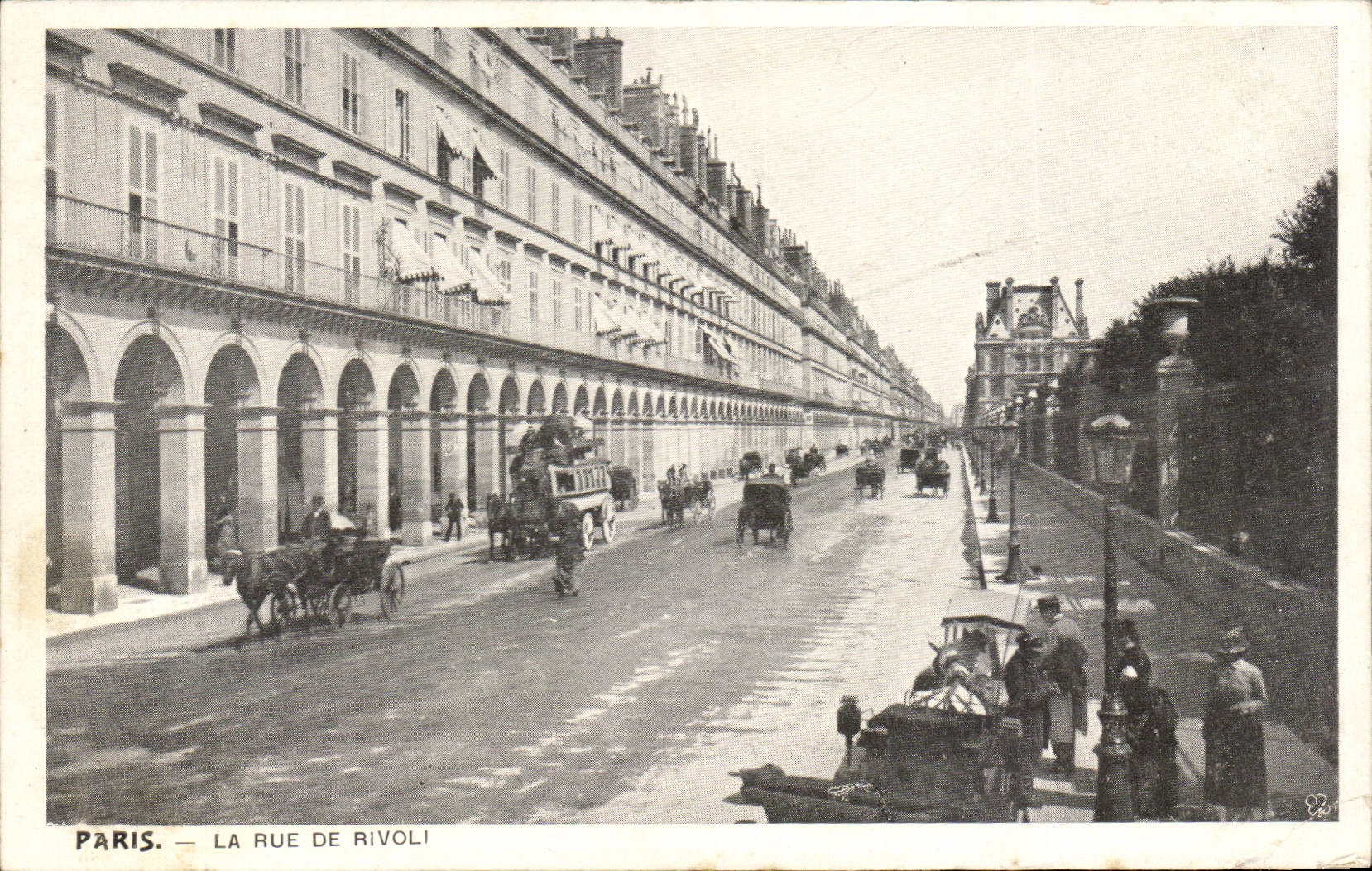 Paris CPA Rue de Rivoli