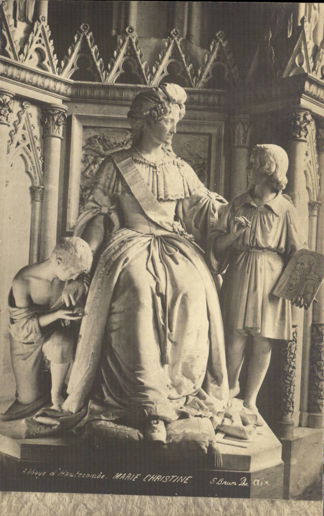 CPA Abtei von Hautecombe Marie Christine