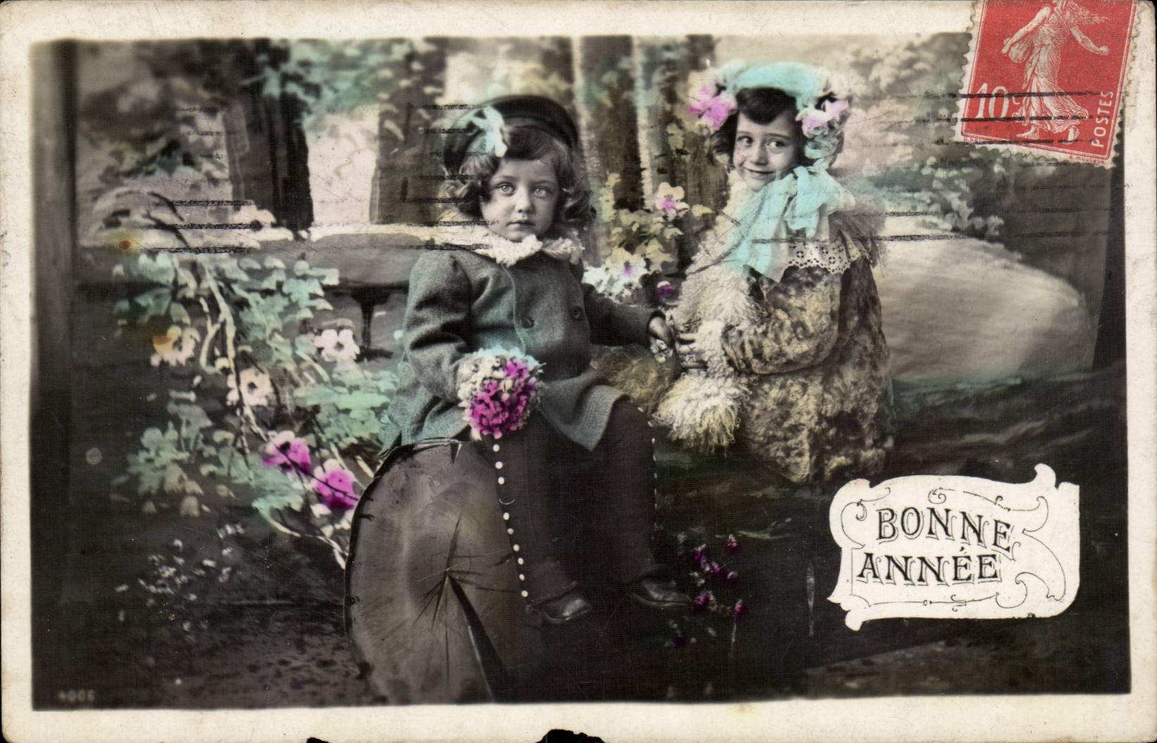 CPA Fantasy Children Happy New Year