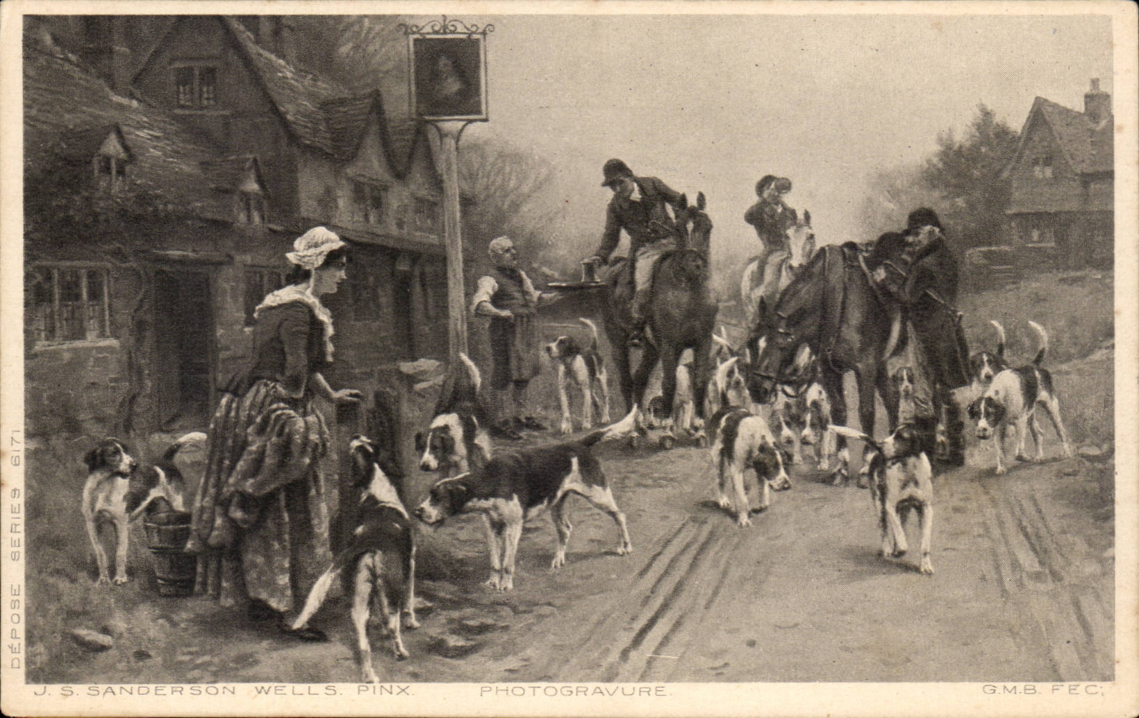 CPA Sanderson Drives out Hunting Chien Dog