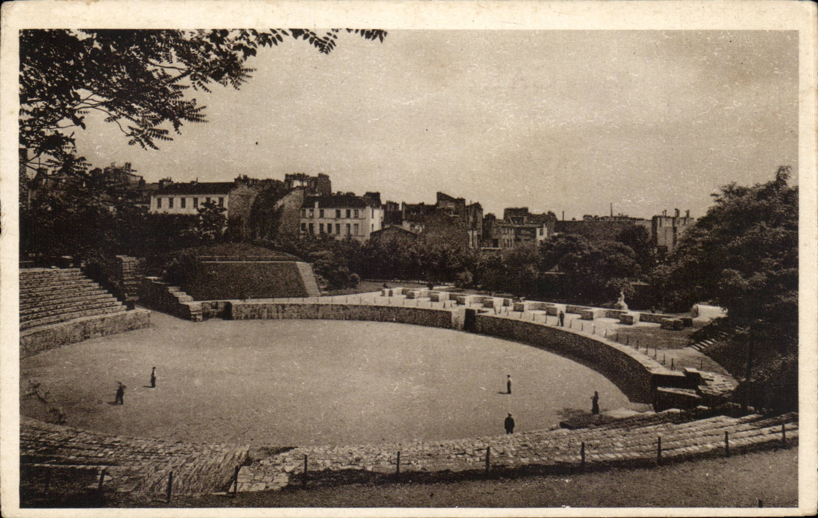 Paris CPA the arena of Lutetia Lutece