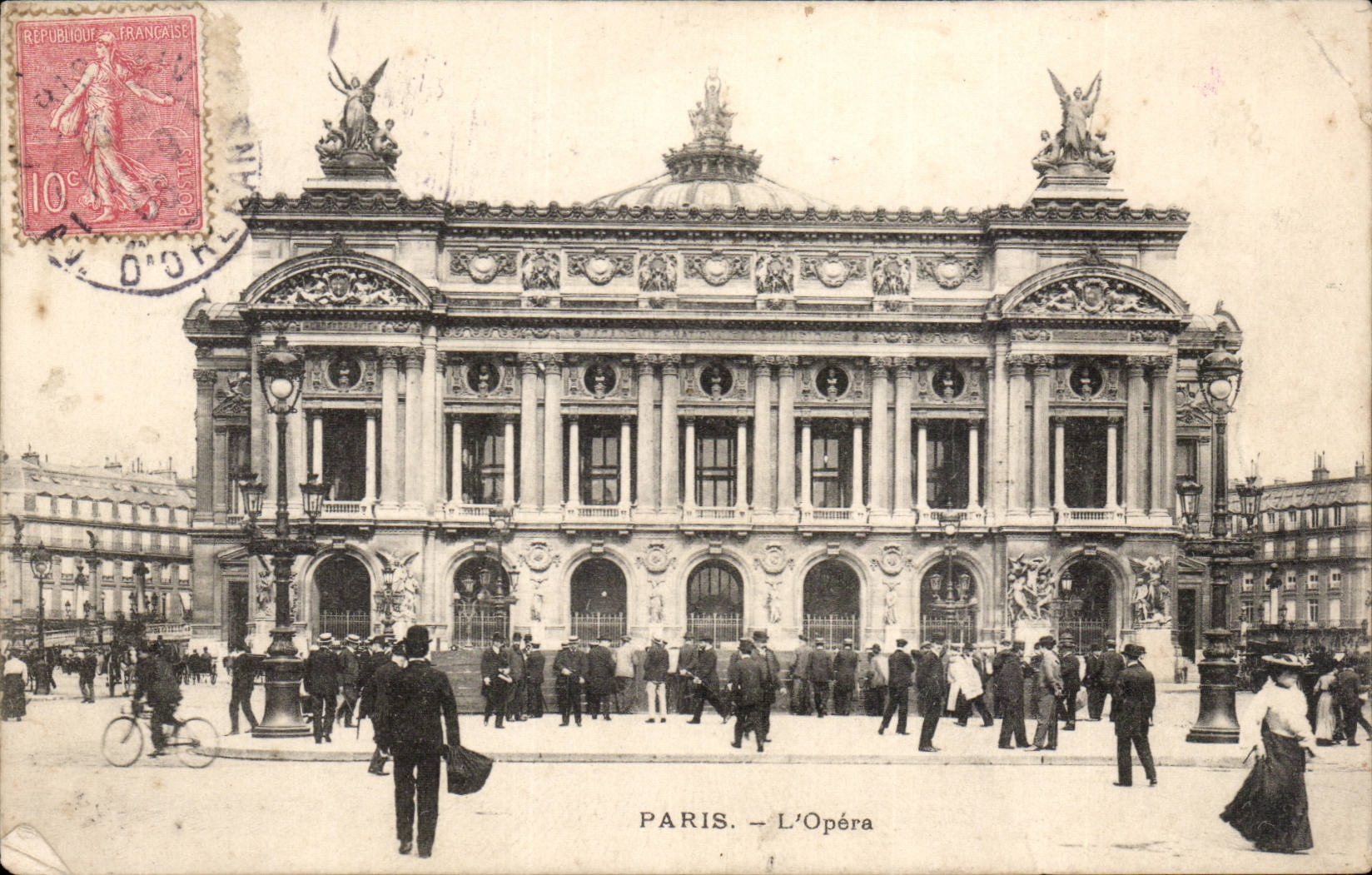 Paris CPA L'opera