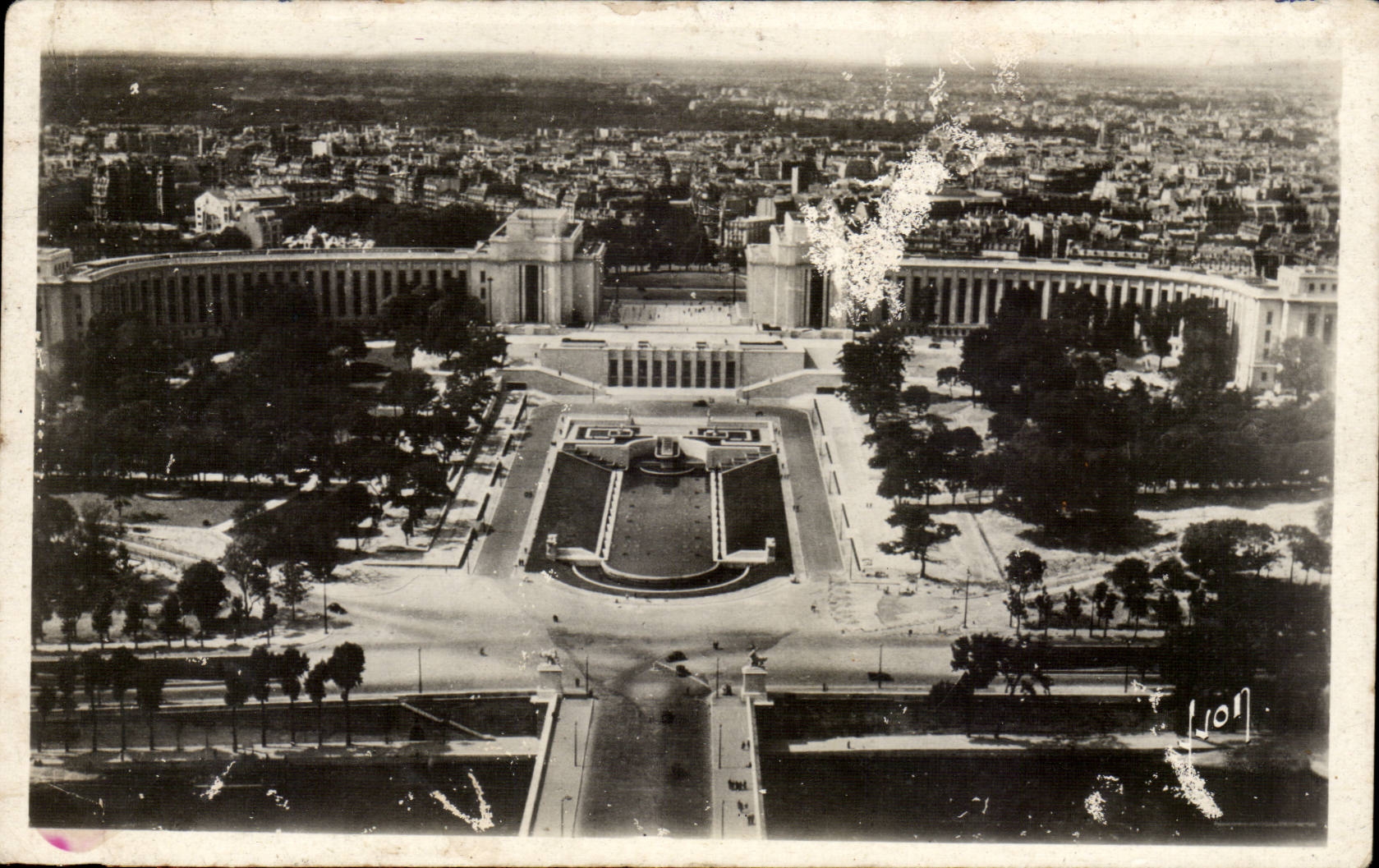 CPA Paris the palate of Chaillot