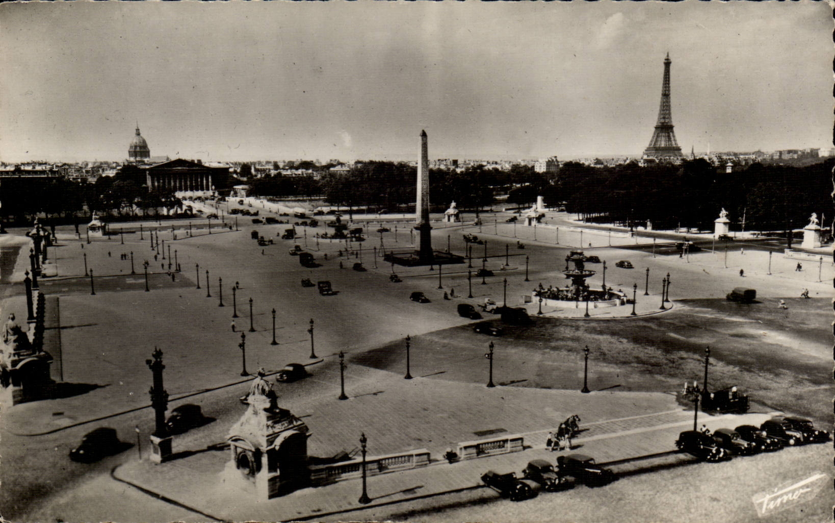 CPA Paris the place of the Harmony