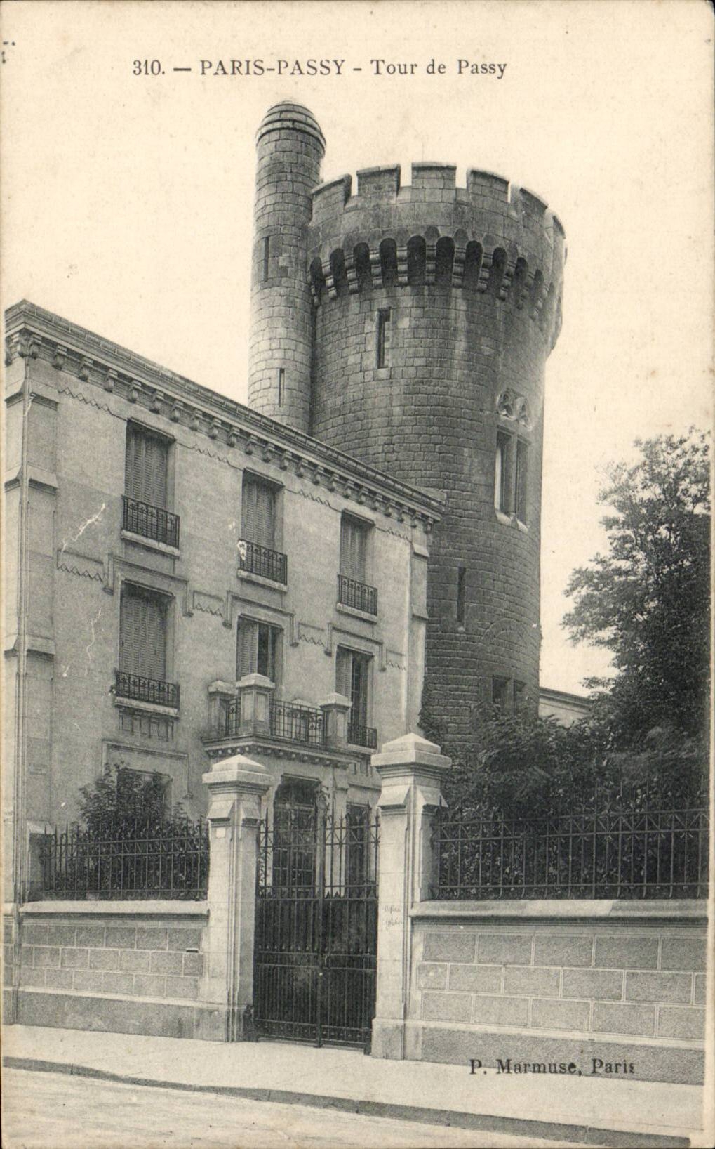 Paris CPA Passy Tour de Passy