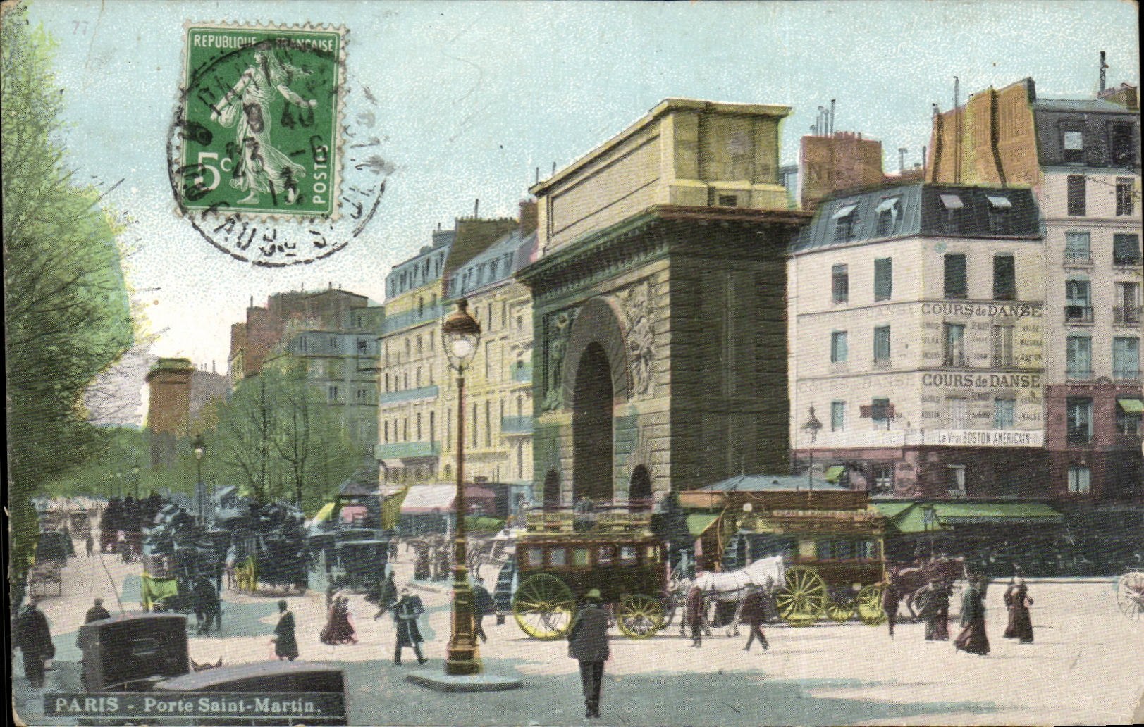 CPA Paris Gate Saint Martin