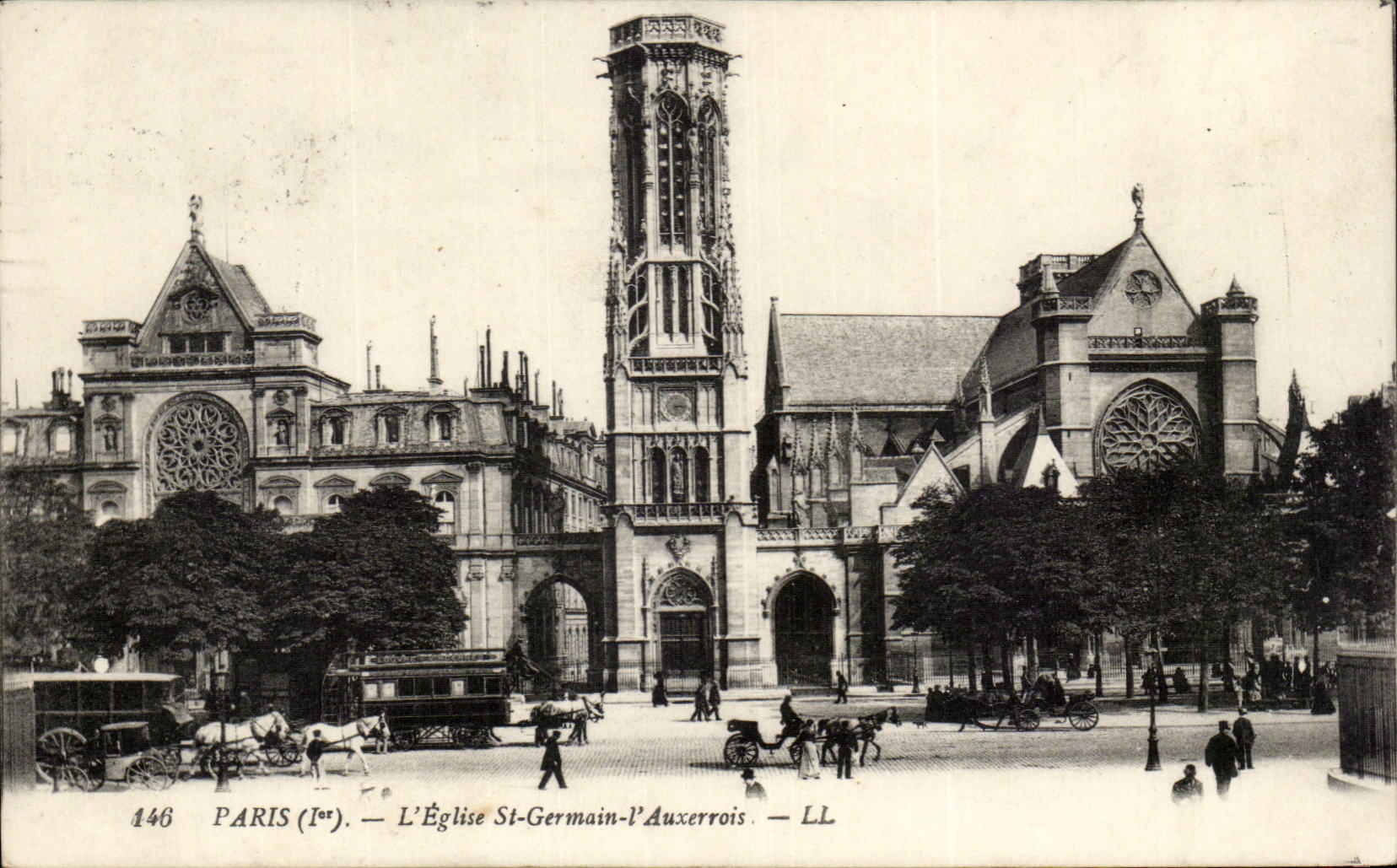 CPA Paris Eglise St GErmain l'auxerrois