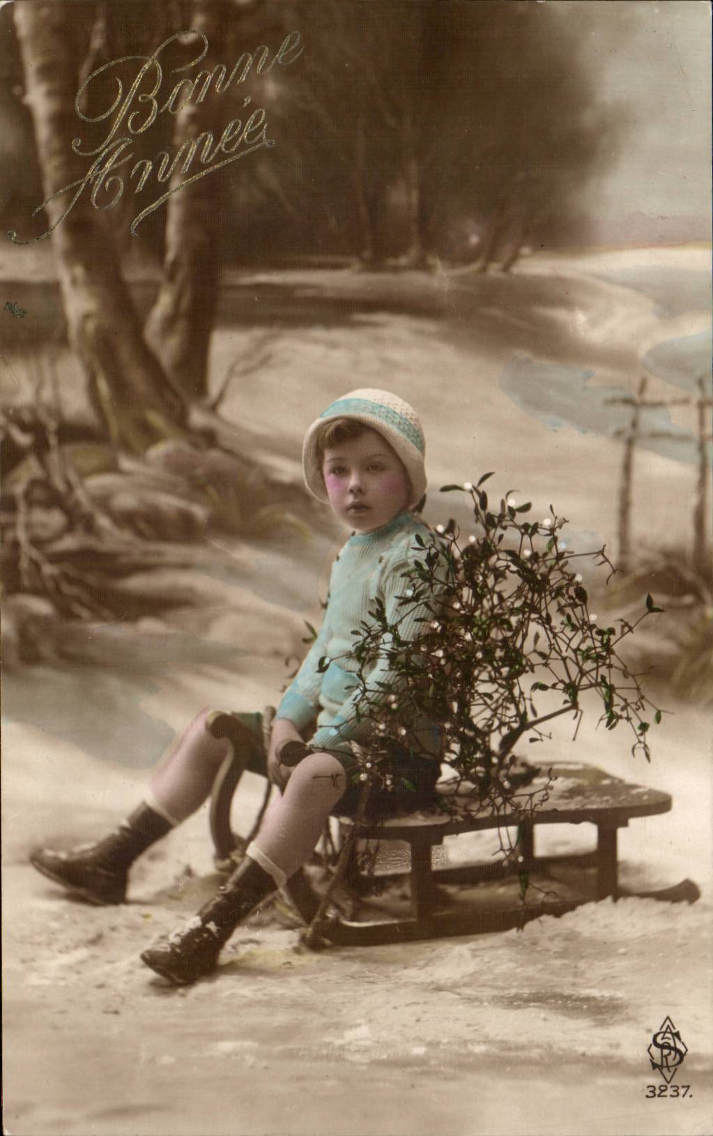 CPA Fantasy Child Happy New Year