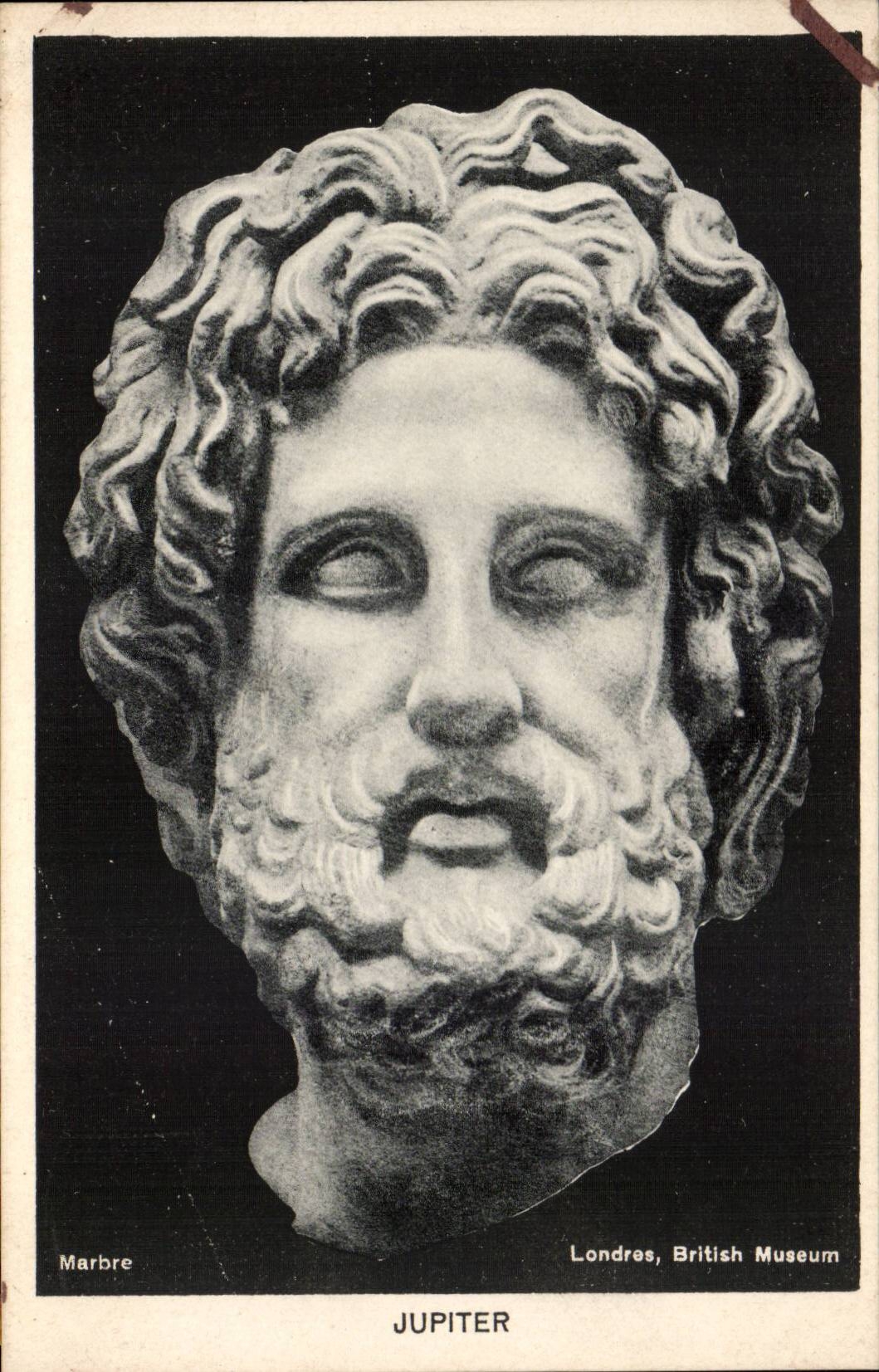 CPA Phantasie Jupiter London British Museum