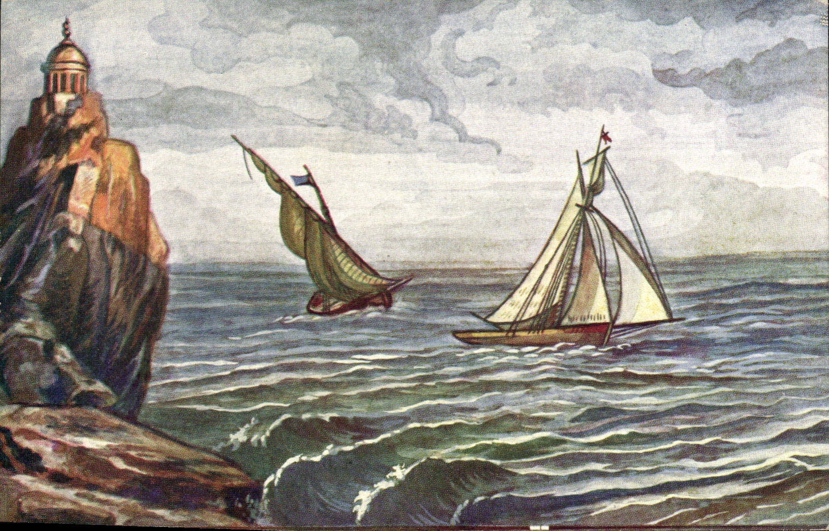 CPA Fantasy Sailing Edge of sea