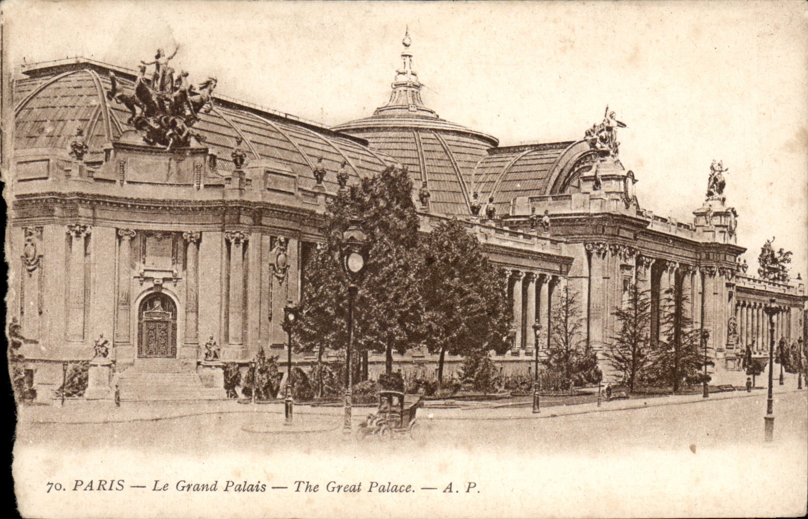 Paris CPA the Grand Palais