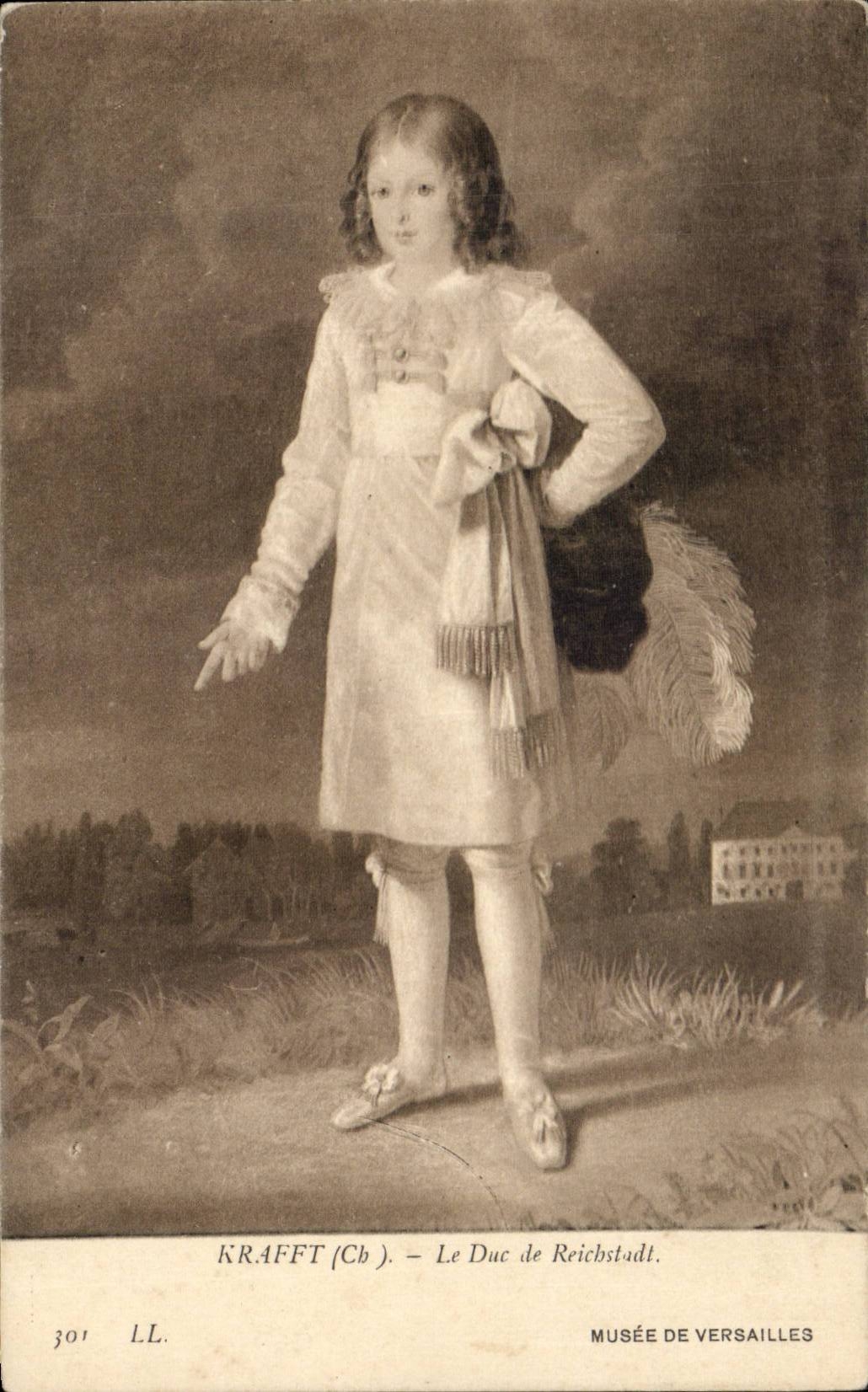 CPA Fantaisie Krafft Le duc de Reichstadt
