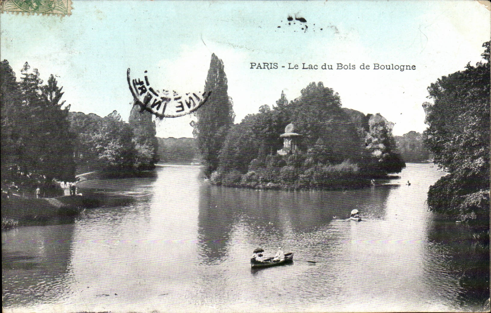 Paris CPA Lac du Bois de Boulogne