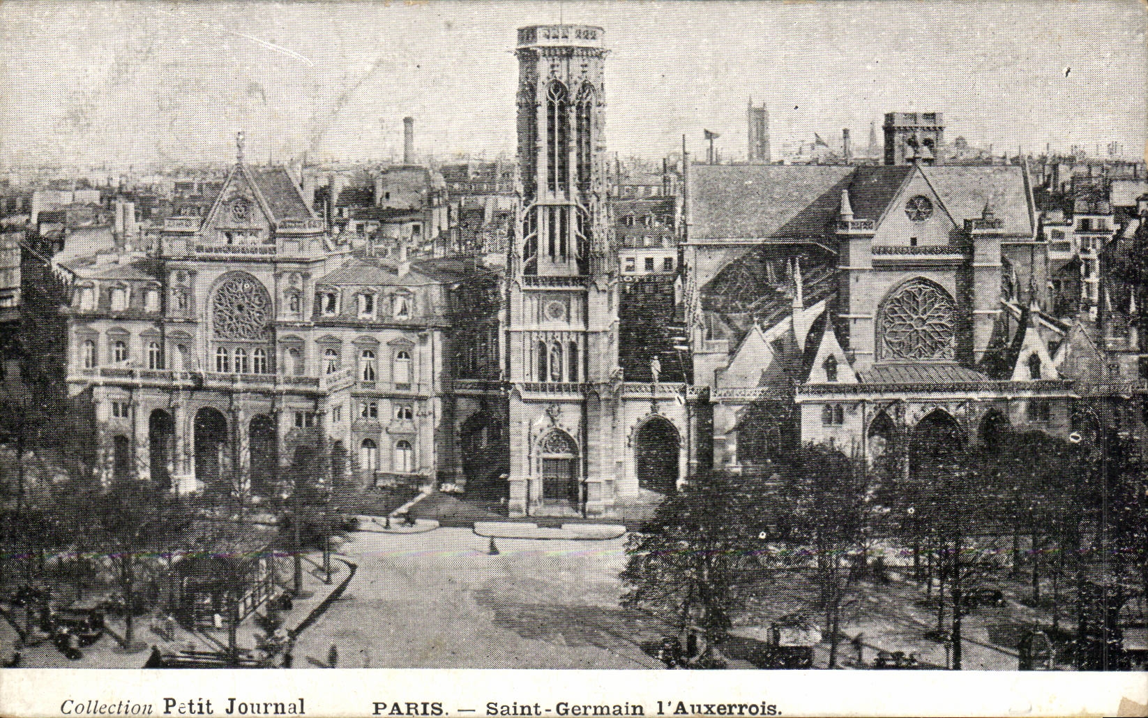 Paris CPA Eglise Saint Germain l'auxerrois