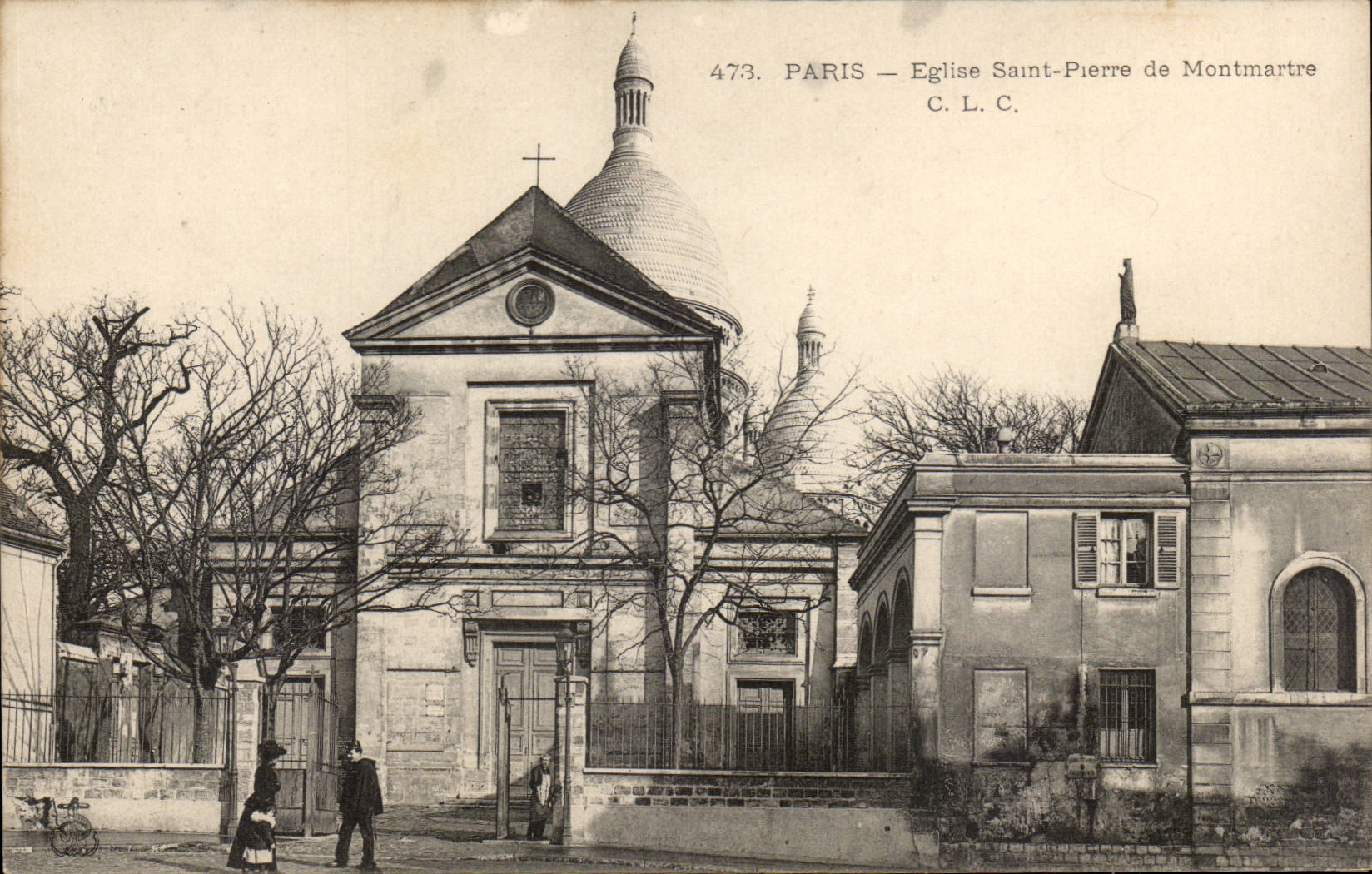 Paris CPA Eglise Saint Pierre de Montmartre