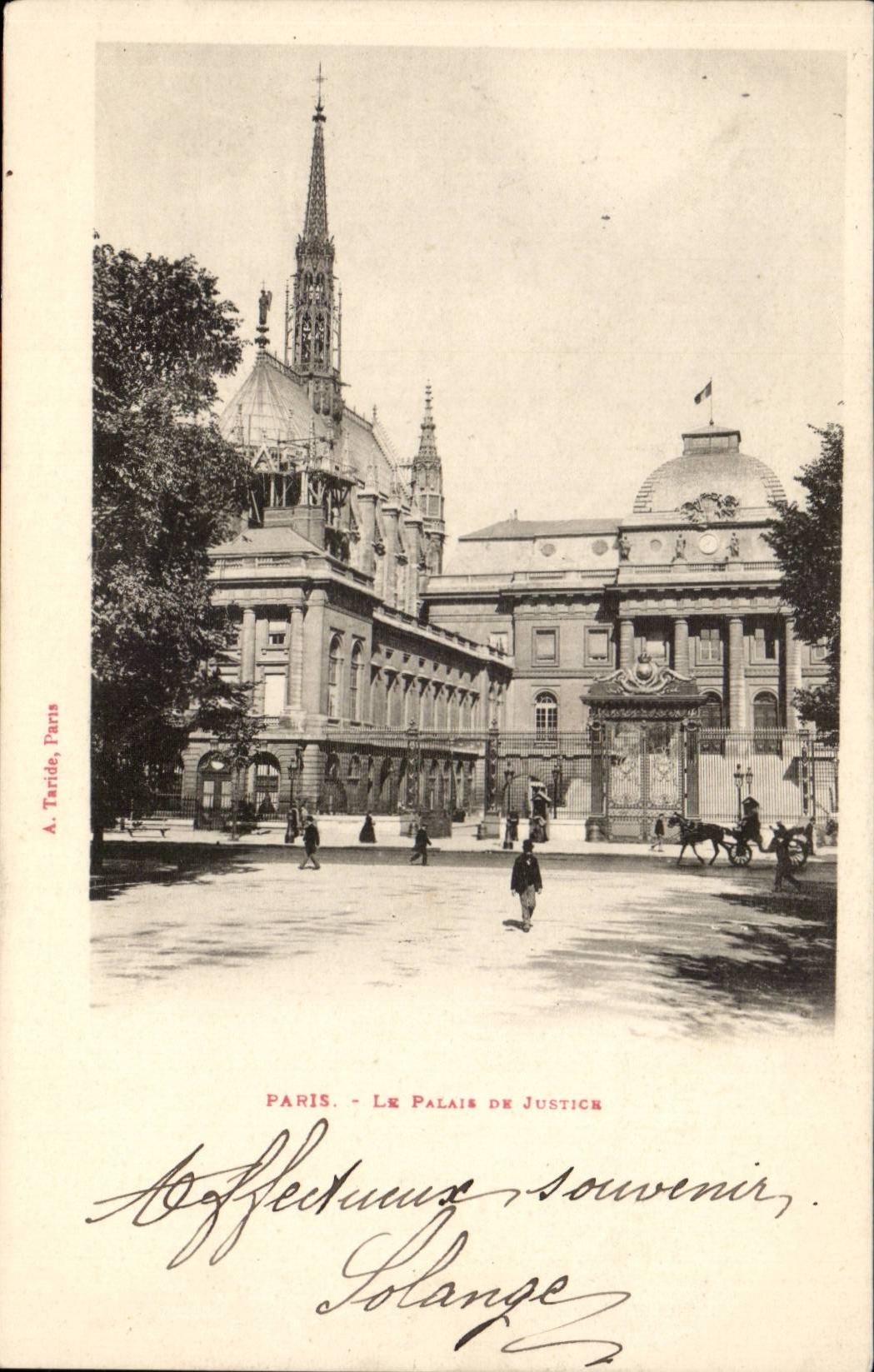 Paris CPA Palais de justice