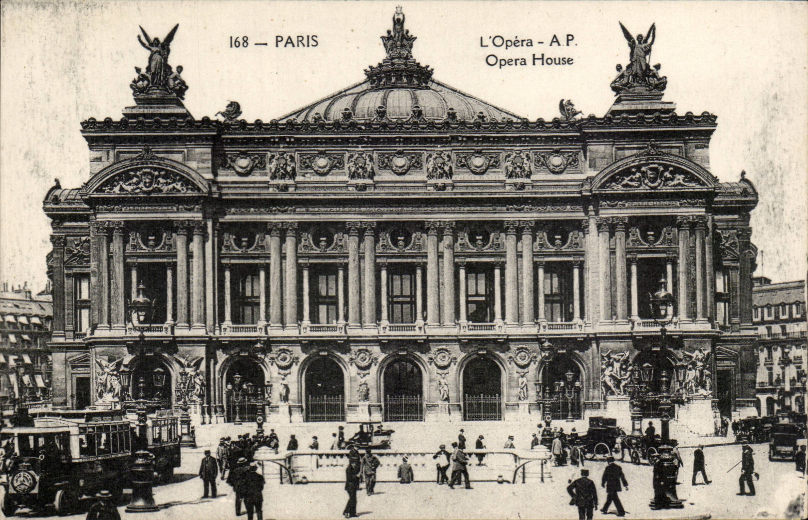 Paris CPA L'opera