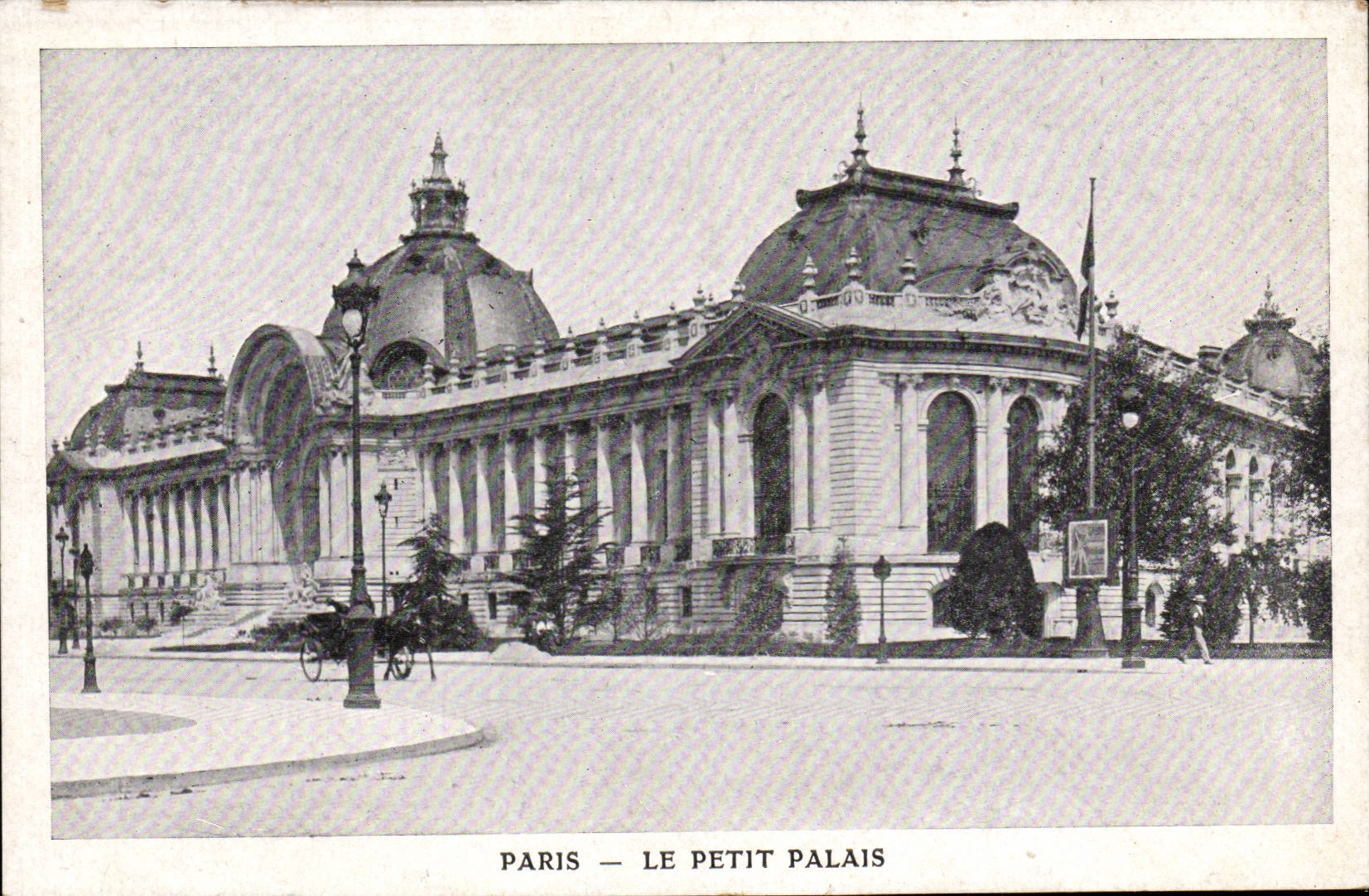 Paris CPA the small palace
