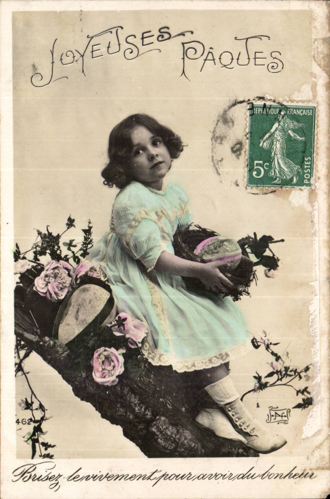 Merry CPA Fantasy Child Easter Easter