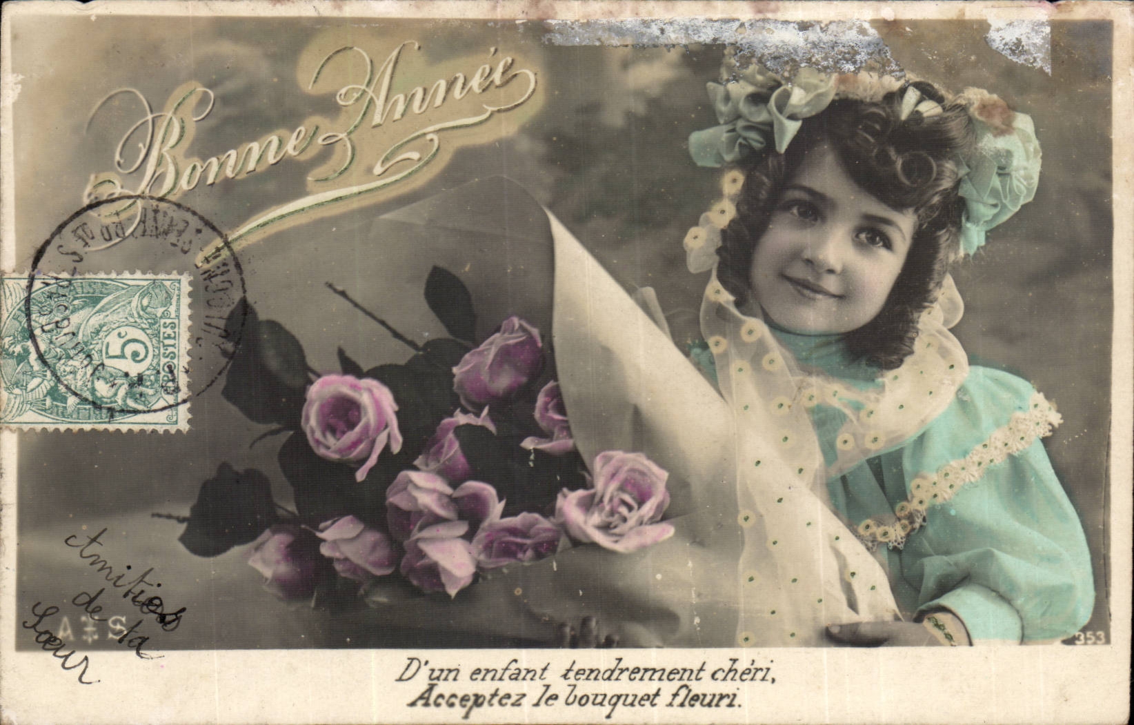 CPA Fantasy Child Happy New Year