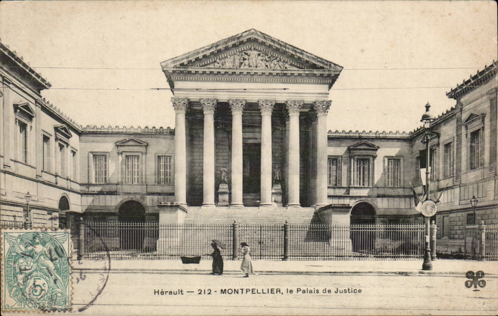CPA Montpellier Le palais de justice