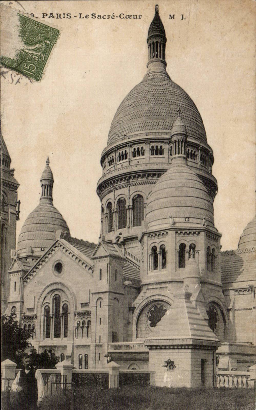 Paris CPA Le SAcre Coeur