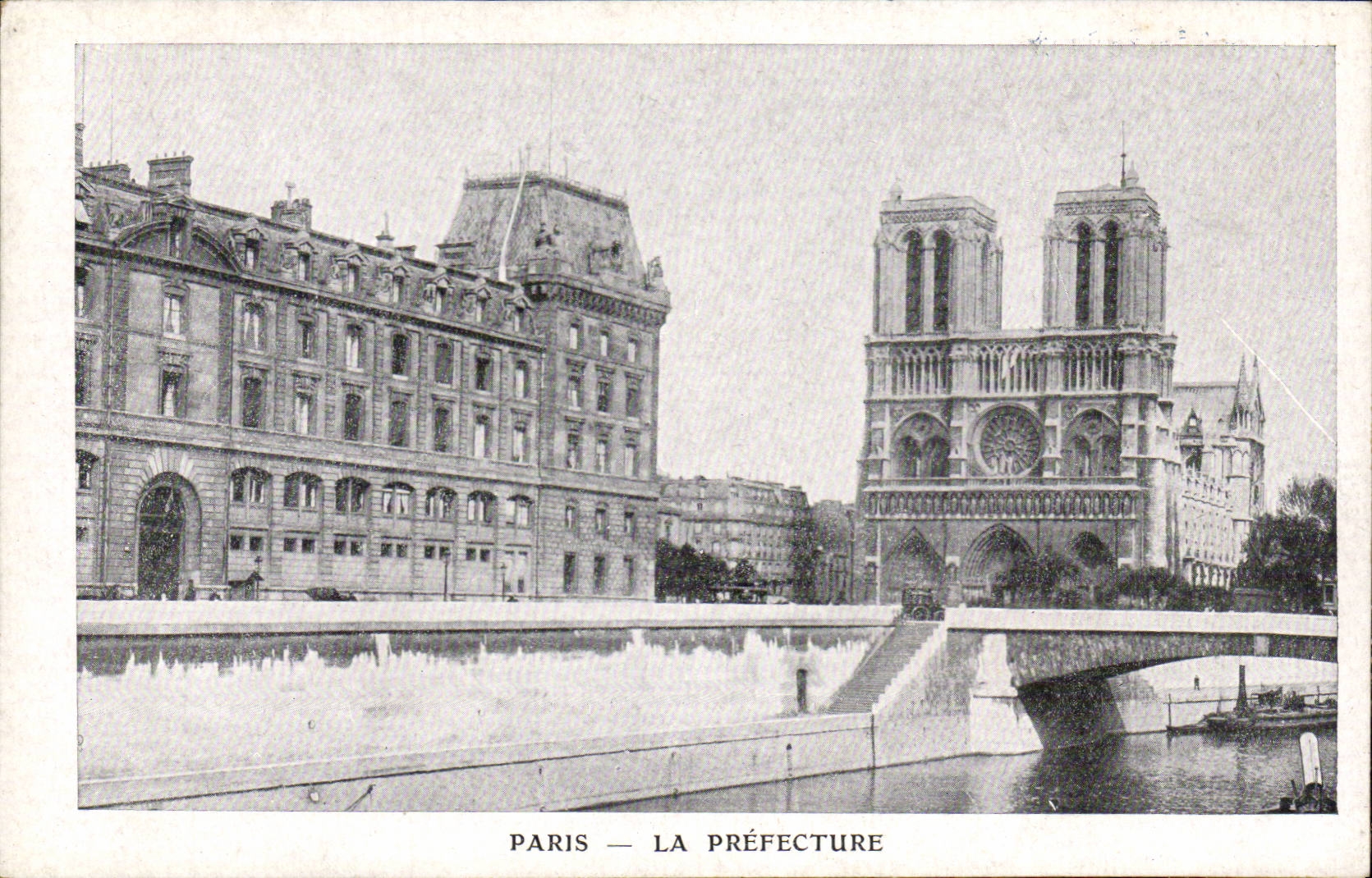 Paris CPA la Prefecture