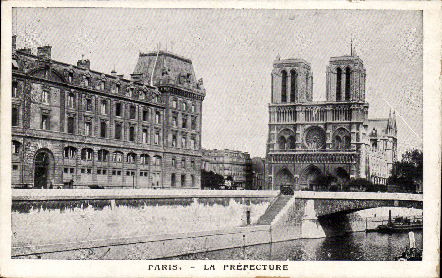 Paris CPA la Prefecture