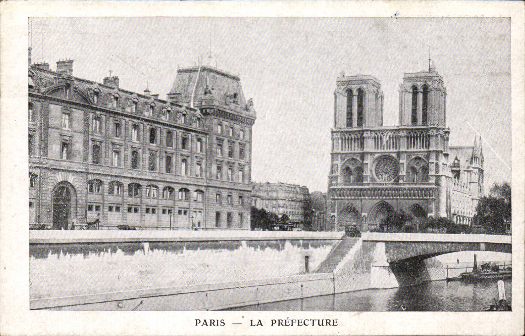 Paris CPA la Prefecture