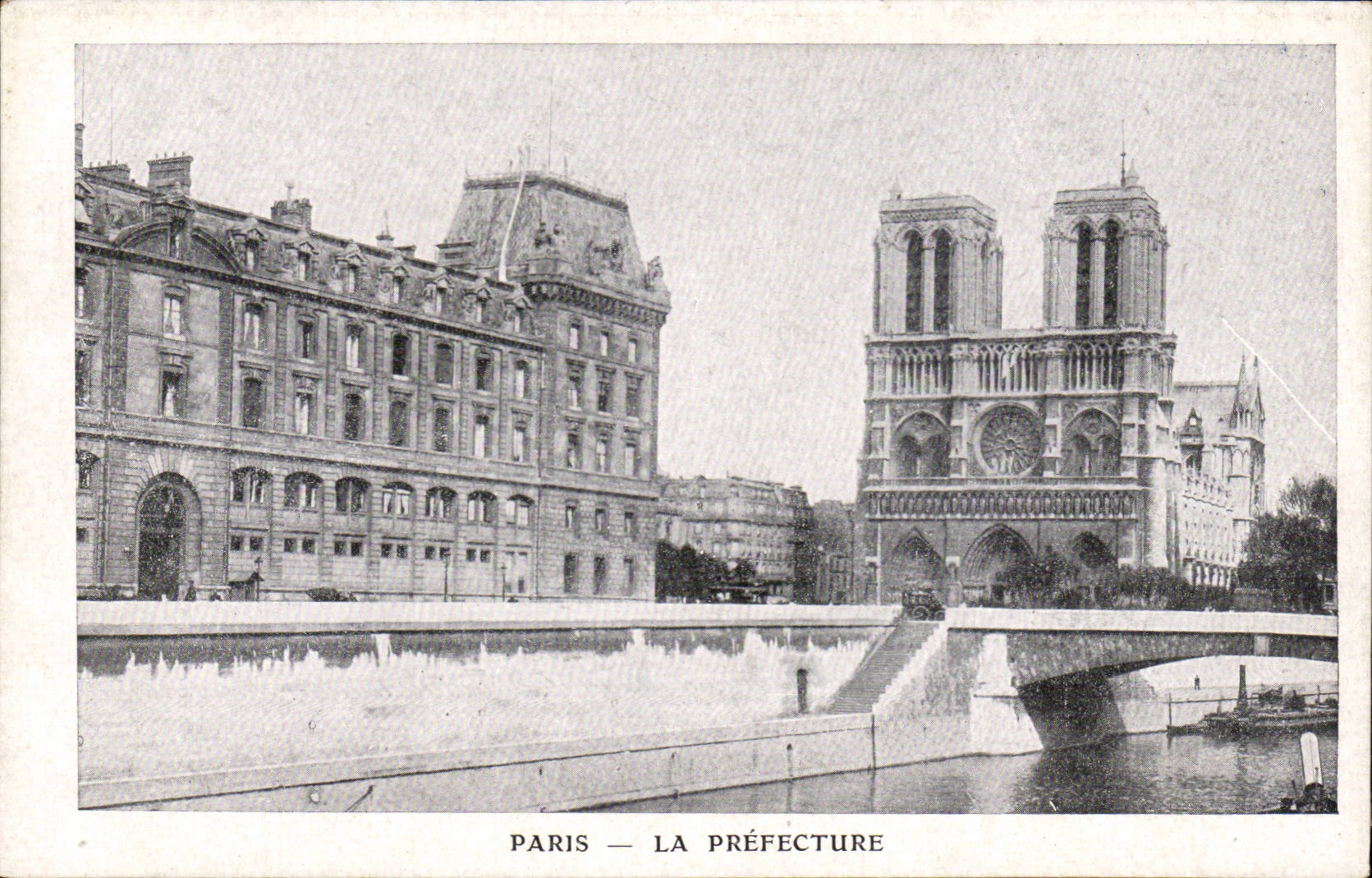 Paris CPA la Prefecture