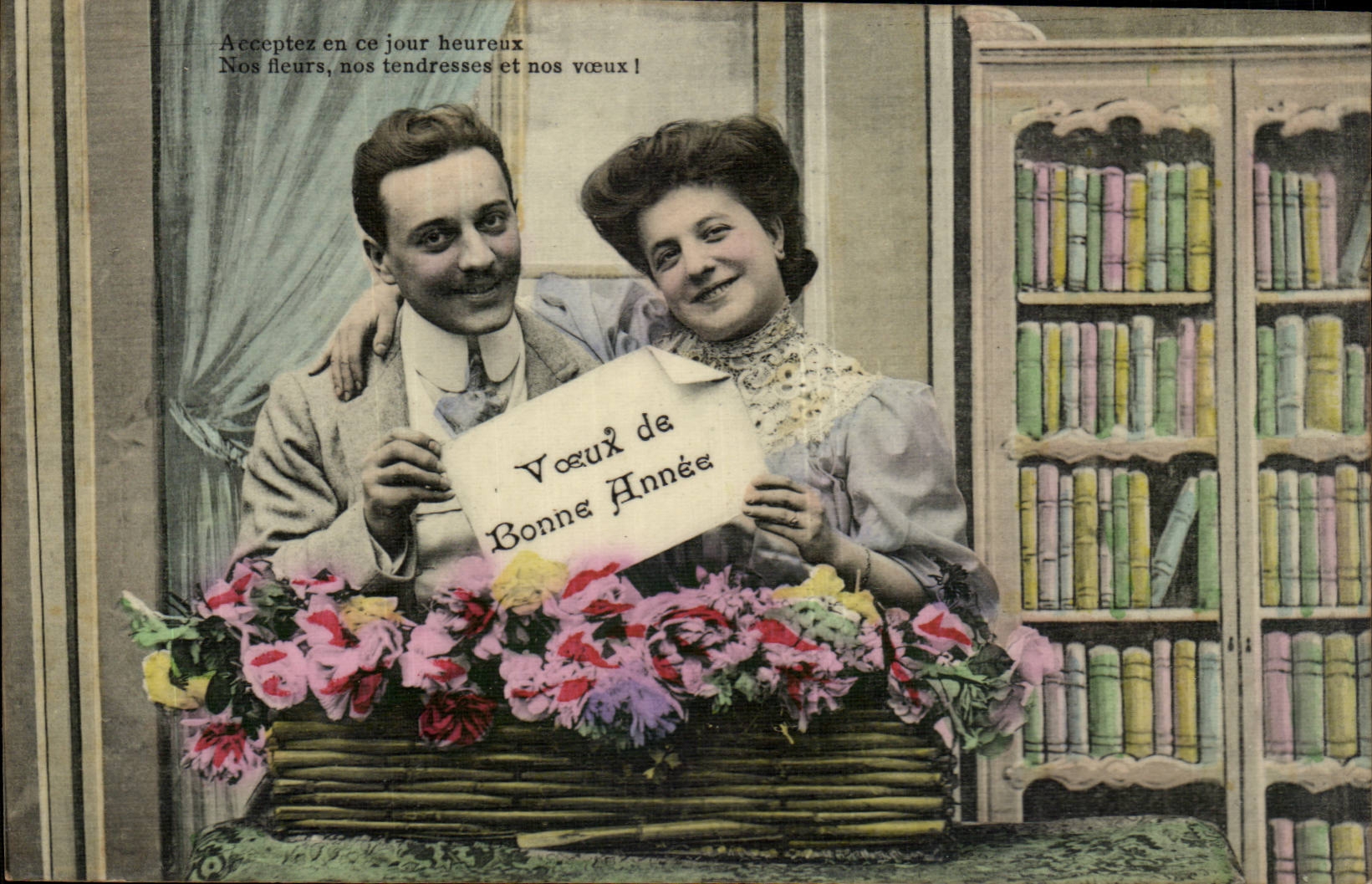 CPA Fantasy Woman Wishes of good year Library library