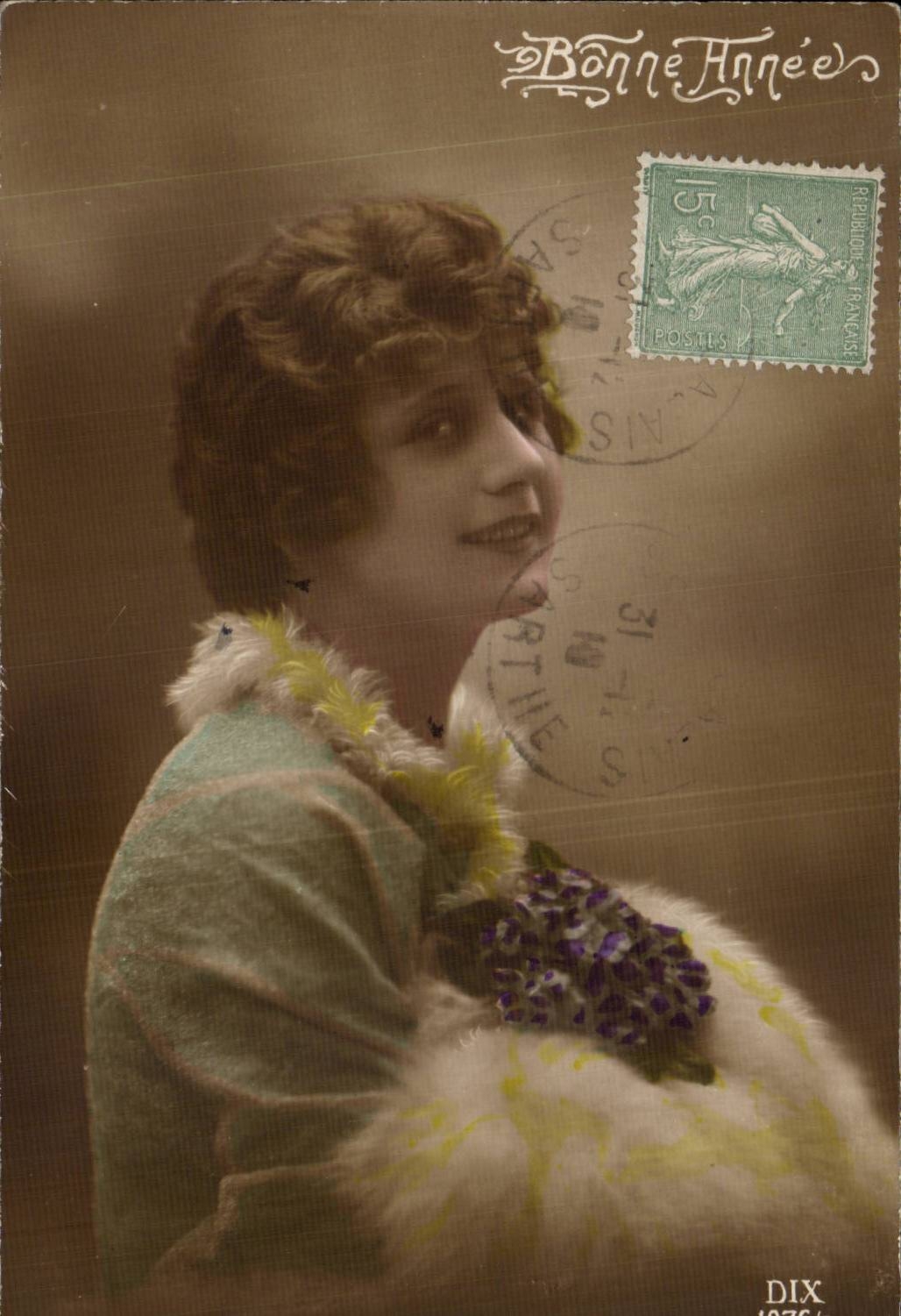 CPA Fantasy Woman Happy New Year