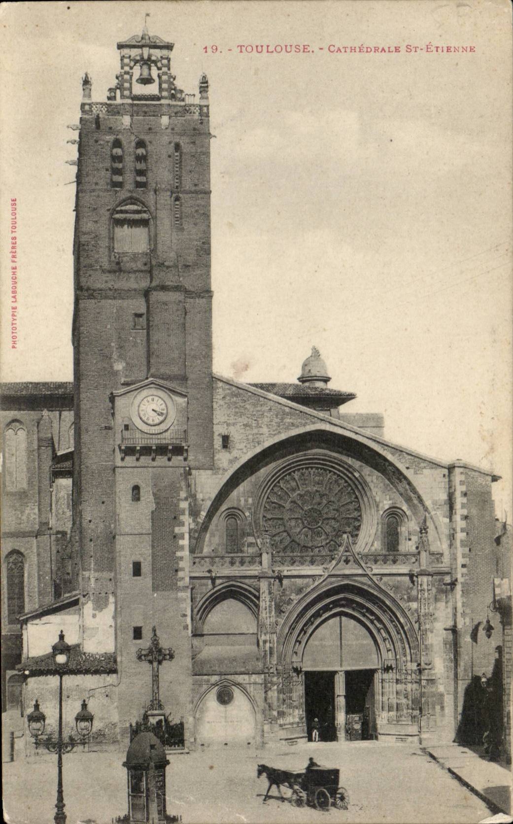 Toulouse CPA Cathedrale Ste Etienne