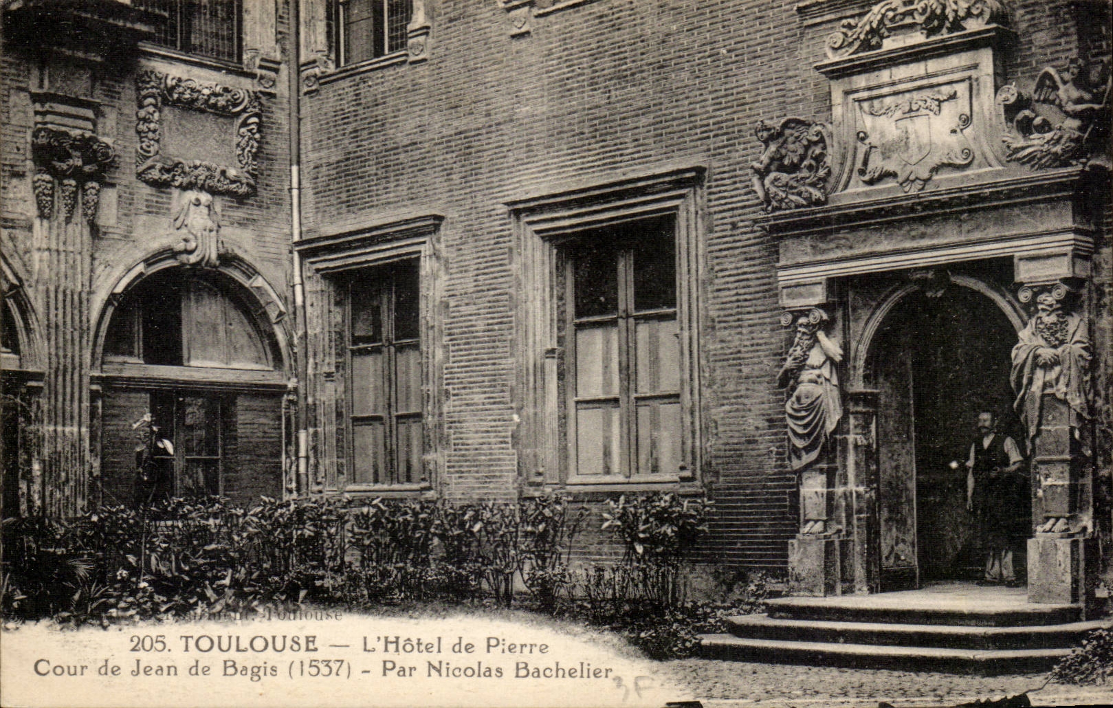 Toulouse CPA L'hotel de Pierre Cour de Jean de Bagis (1537) Par Nicolas Bachelier