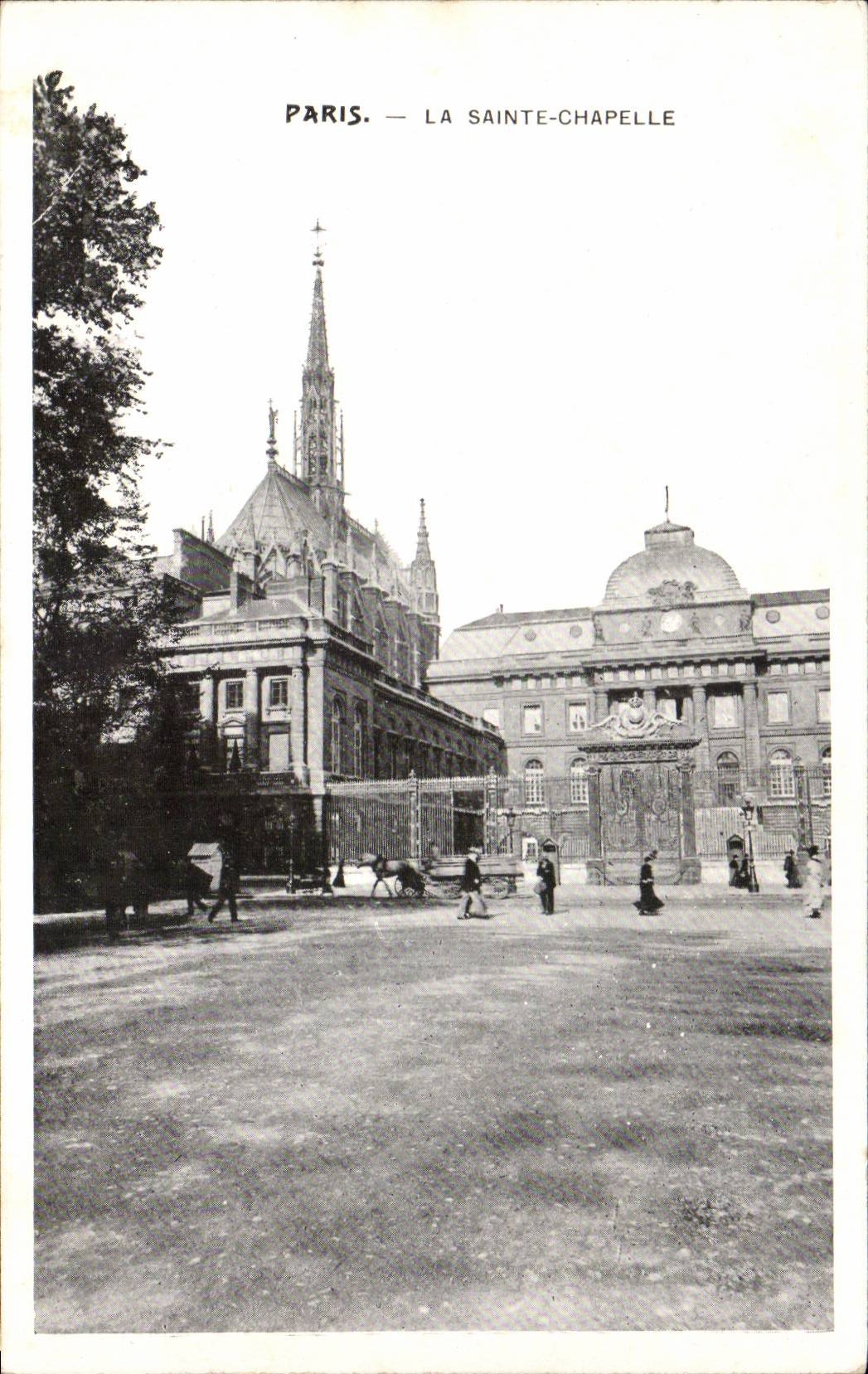 Paris CPA La Sainte Chapelle