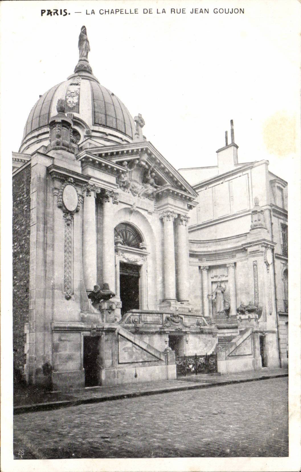 Paris CPA La chapelle de la rue Jean Goujon