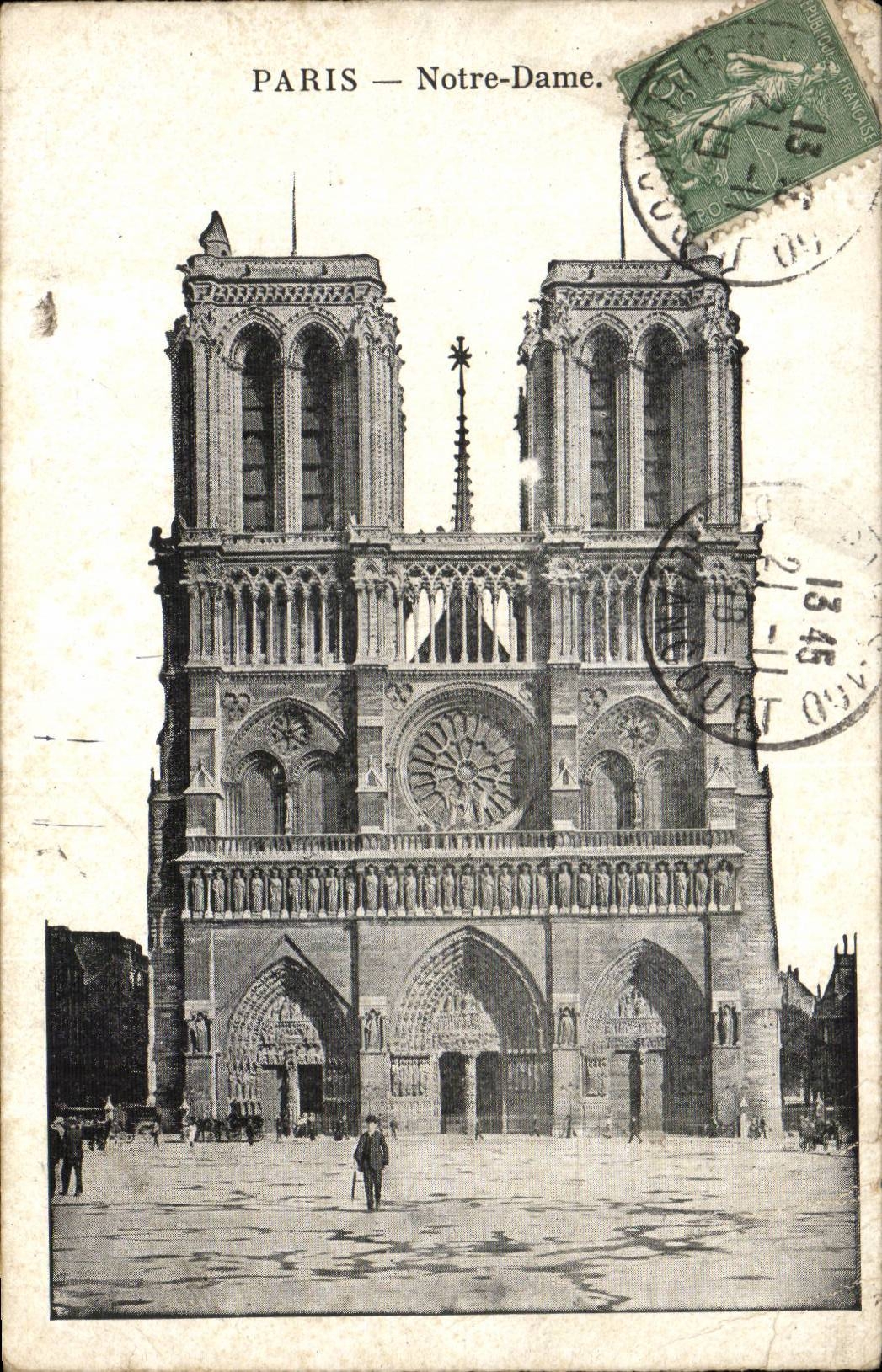 Paris CPA Notre DAme