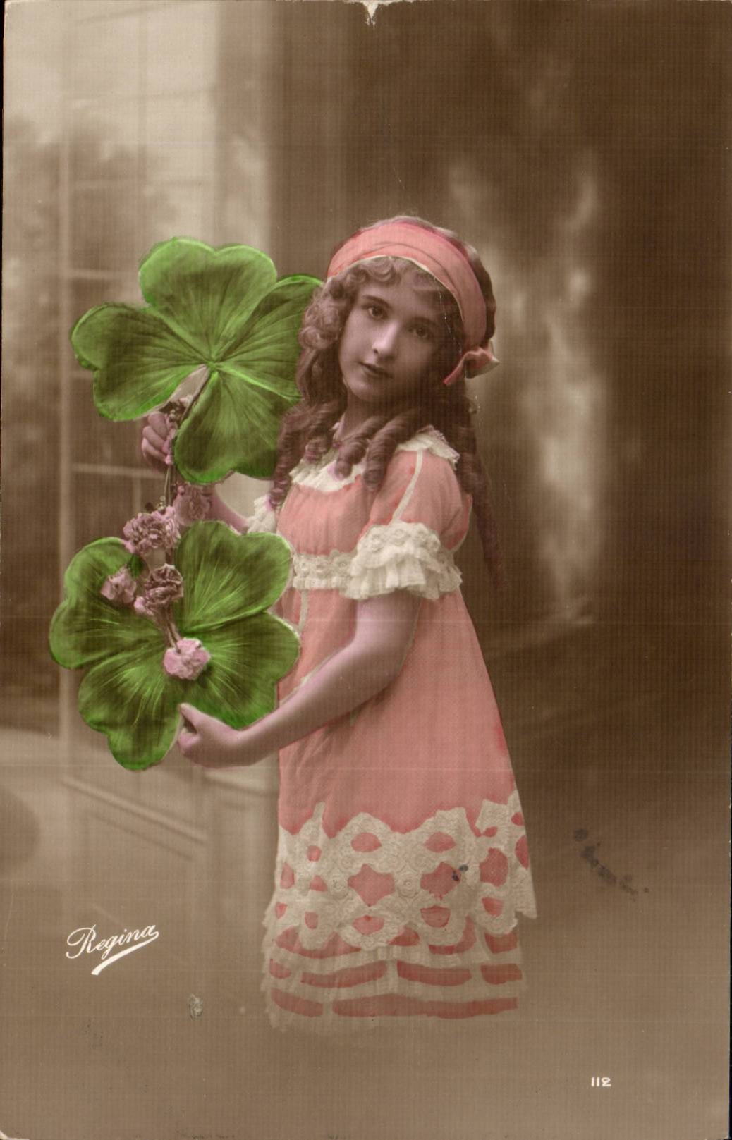 CPA Fantasy Child and clover