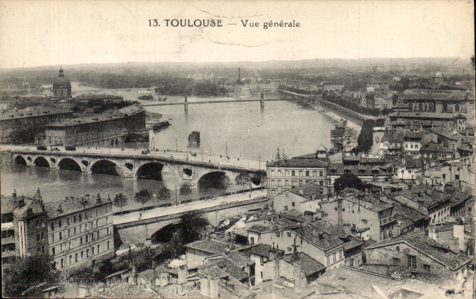 Toulouse CPA Vue generale