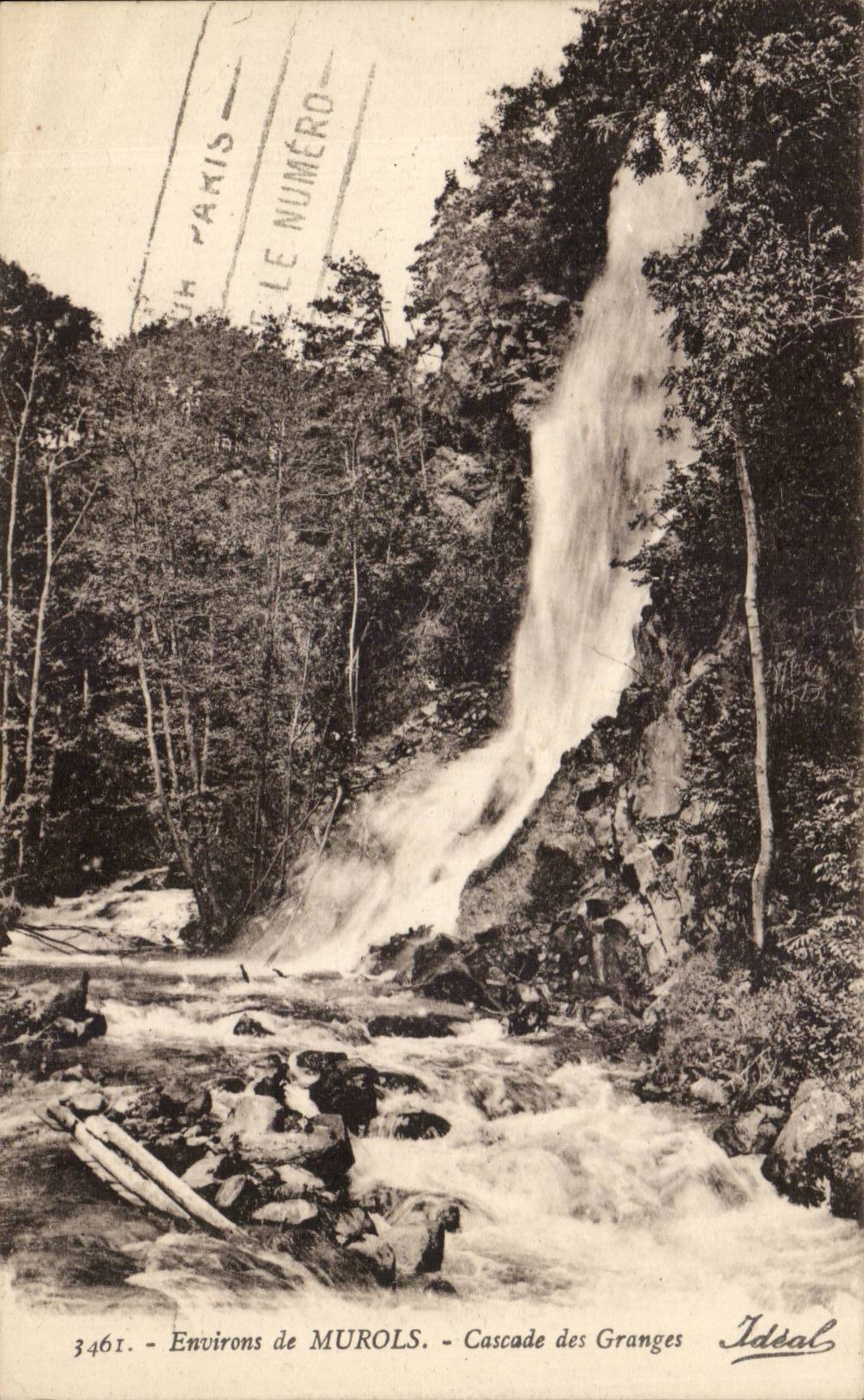 CPA Environs of Murols Cascades of the Barns