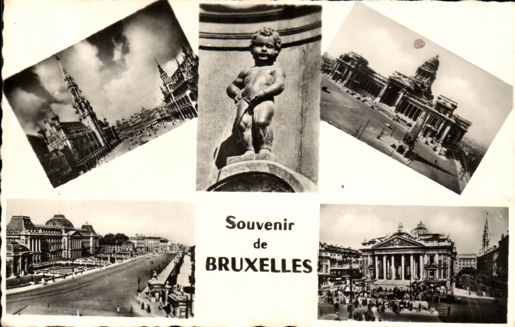CPA Souvenir of Brussels