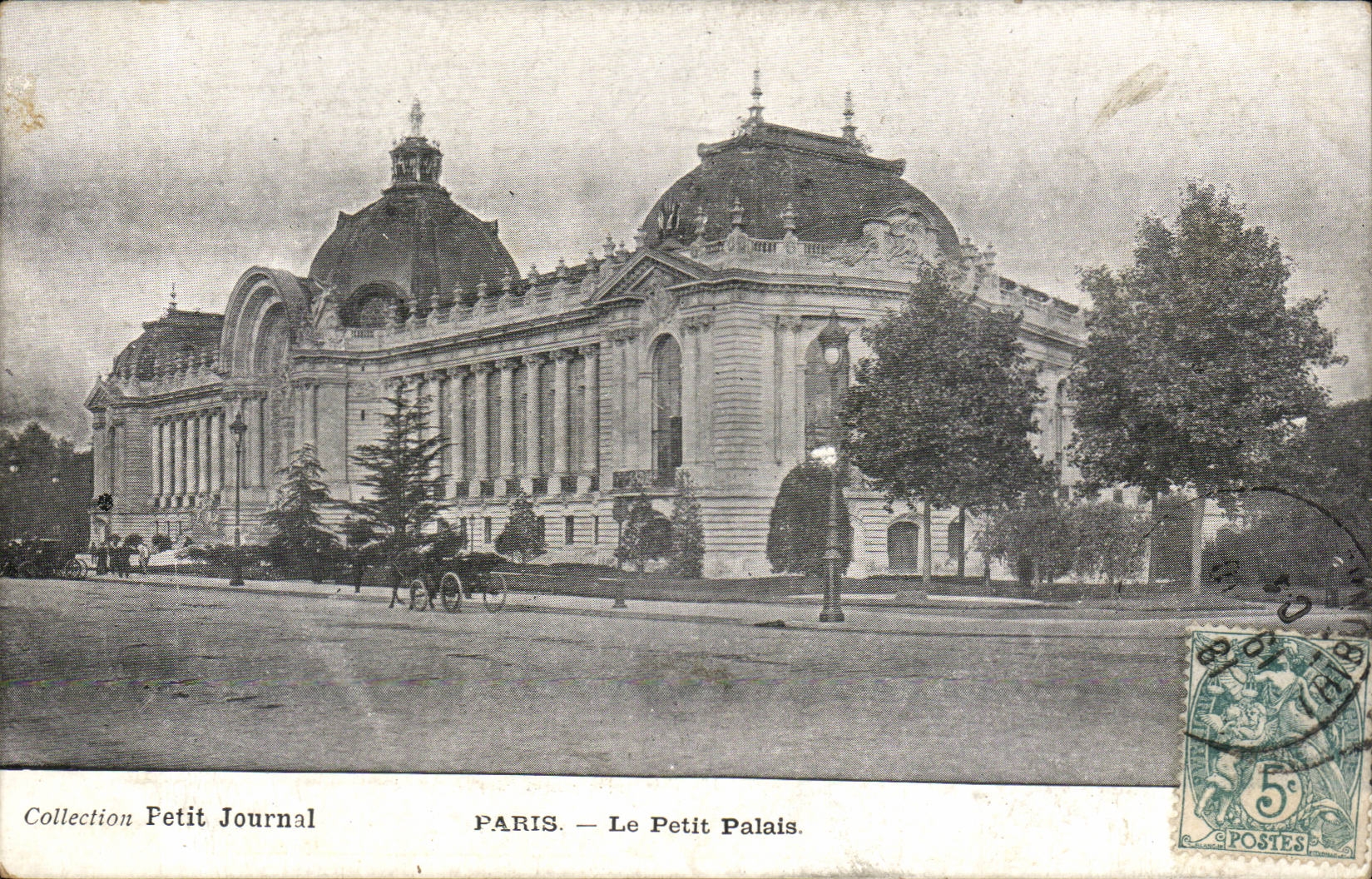 Paris CPA the small palace