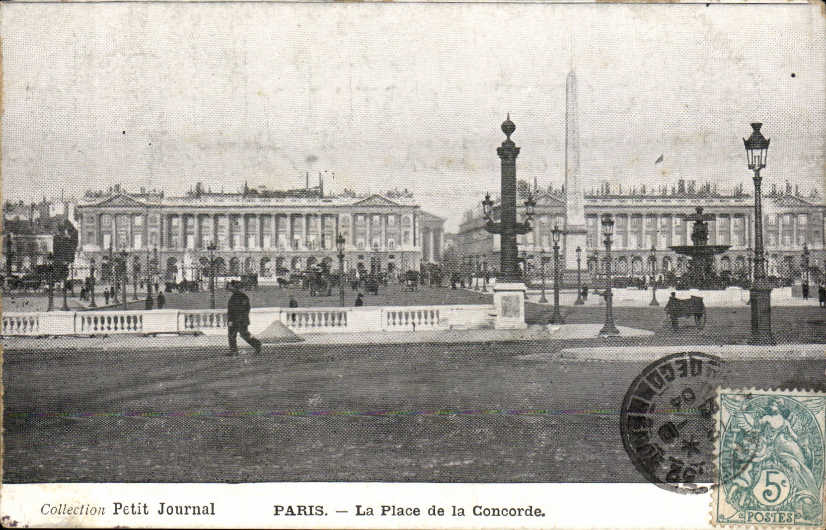 Paris CPA Places harmony