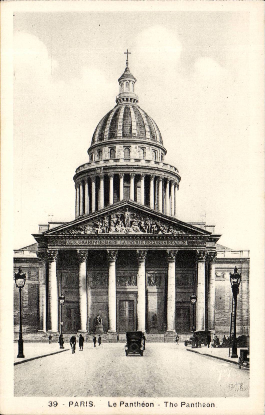 Paris CPA the Pantheon