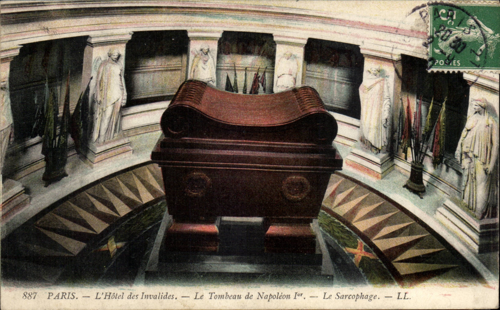 Paris CPA Tomb of Napoleon